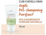 Pré-shampoing purifiant à l'argile Purifying Elements Wella 70