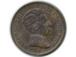 ESPAGNE 1 CENTIMO 1906 SLV ALFONSO XIII TTB (W726)