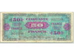 FRANCE 50 FRANCS Type FRANCE 1945 SANS SERIE TB+ 740