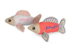 Peluche "Poisson" pour chat - 13.5cm