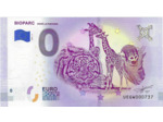 49 DOUE LA FONTAINE 2019-2  BIOPARC  BILLET SOUVENIR 0 EURO TOURISTIQUE NEUF