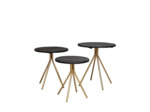 Ensemble 3 tables d'appoint Supremes 43x35cm