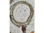 BRACELET MULTIRANGS SAMIRA SILVER