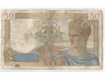 FRANCE 50 FRANCS CERES 15/06/1936 TB+  K.10384