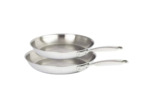 OFFRE 2 POELES CASTEL'PRO 5 PLY INOX - 24 ET 28 CM