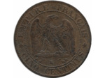 FRANCE 5 CENTIMES NAPOLEON III 1854 K BORDEAUX TB+