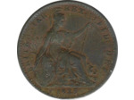 GRANDE BRETAGNE 1 FARTHING GEORGES IIII 1825 TTB-