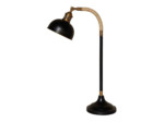 Lampe sur pied cuir Aventura 23x23x120cm