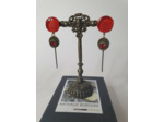 BOUCLES D'OREILLES LONGUE ROUGE