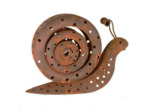 Photophore grand escargot 40x12x28cm