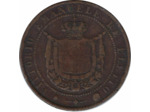 ITALIE (TOSCANE) 5 CENTESIMI 1859 TB