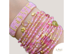 BRACELET MULTIRANGS LA VIE EN ROSE