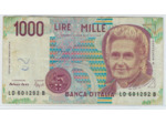 ITALIE 1000 LIRE 1990 FAZIO ET SPEZIALI SERIE LD TB+
