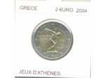 GRECE 2004 2 EURO COMMEMORATIVE JEUX ATHENES