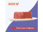 Les repas plaisir, Pack viandes pour chien adulte - 4 x 150g