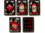 Cartes à jouer : Skulls & Roses