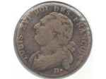FRANCE 12 DENIERS FRANCOIS 1792 D. (Dijon) TB-