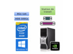 Station de travail Dell Precision T5500 - Windows 10 - E5507 8Go 500Go - FX1500 - Ordinateur Tour Workstation PC