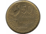 FRANCE 50 FRANCS GUIRAUD 1953 B SUP