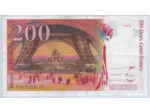 FRANCE 200 FRANCS EIFFEL 1996 ALPHABET T 0172 SUP
