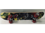 SKATEBOARD BOIS AVEC MOTIFS 58.5  CM planche à roulette