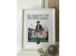 Rambouillet - affiche, carte