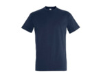 T-shirt bleu marine (100% coton)