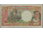 INSTITUT D'EMISSION D'OUTRE-MER 1000 FRANCS NOUMEA ND (1971) J.2 TB+