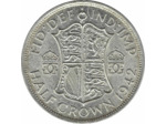 GRANDE BRETAGNE 1/2 CROWN GEORGES VI 1942 SUP