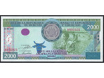 BURUNDI 2000 FRANCS 2001 Série H NEUF (W41)