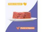 Les repas plaisir, Pack viandes pour chien adulte - 4 x 300g