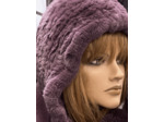 CF 201 Capuche snood femme violet