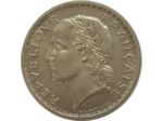 FRANCE 5 FRANCS LAVRILLIER NICKEL 1938 TTB+(G760)