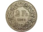 SUISSE 2 FRANCS 1894 A TB+