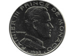 MONACO 1 FRANC 1995 BU