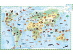 Puzzle observation 100 pcs - Les animaux du monde