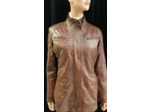 GALIA 4141 Veste femme cuir cognac