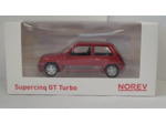 RENAULT SUPER CINQ GT TURBO ROUGE NOREV 1/43 BOITE D'ORIGINE