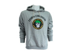 Sweat gris Légion à capuche "Marche ou Crève"