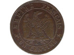 FRANCE 1 CENTIME NAPOLEON III 1857 K (Bordeaux) TTB (G86)