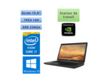 HP Zbook 15 G2 - Windows 10 - i7 16Go 256Go SSD - 15.6 - Webcam - K1100M - Station de Travail Mobile PC