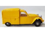 CITROEN 2CV FOUGONNETTE JAUNE NOREV PLASTIQUE 1/43 SANS BOITE