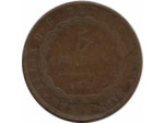 ITALIE 5 CENTESIMI SARDAIGNE 1826 MV P TB-