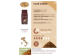 Café en grains 70% robusta 30% arabica 1 kg