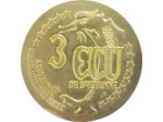 ECU TEMPORAIRE 3 ECU DE SAINT ETIENNE 1995 UNC