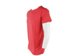 T-shirt rouge (100% polyester)