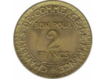 FRANCE 2 FRANCS DOMARD 1923 SUP N3 tache