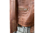 Veste perfecto femme cuir marron ARO1712