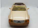 MERCEDES 500 SL BEIGE MAJORETTE 1/24 SANS BOITE