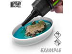 Moules Endiguement ronds translucides pour socles